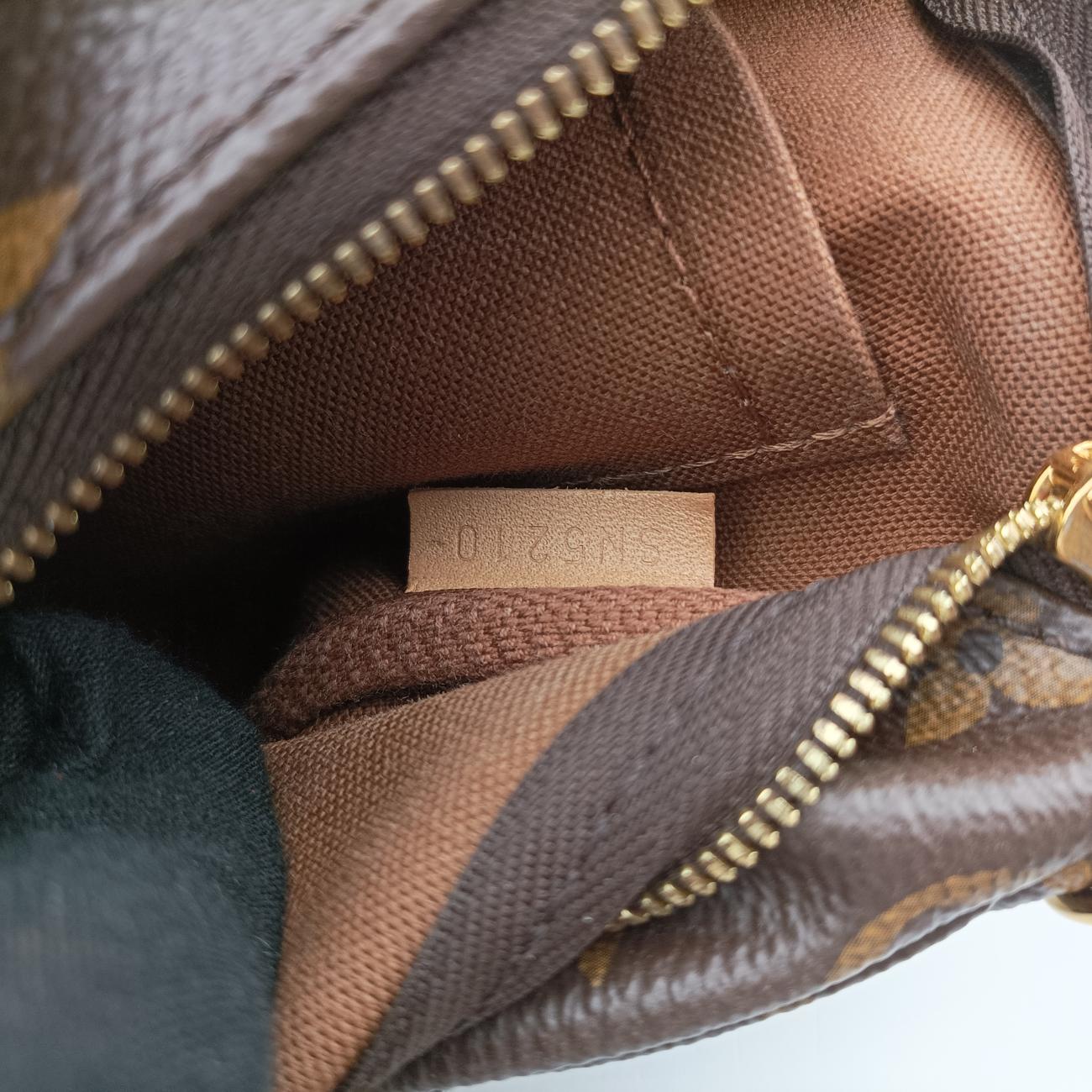 MULTI POCHETTE ACCESSOIRES brown×Beige Monogram Canvas SN5120