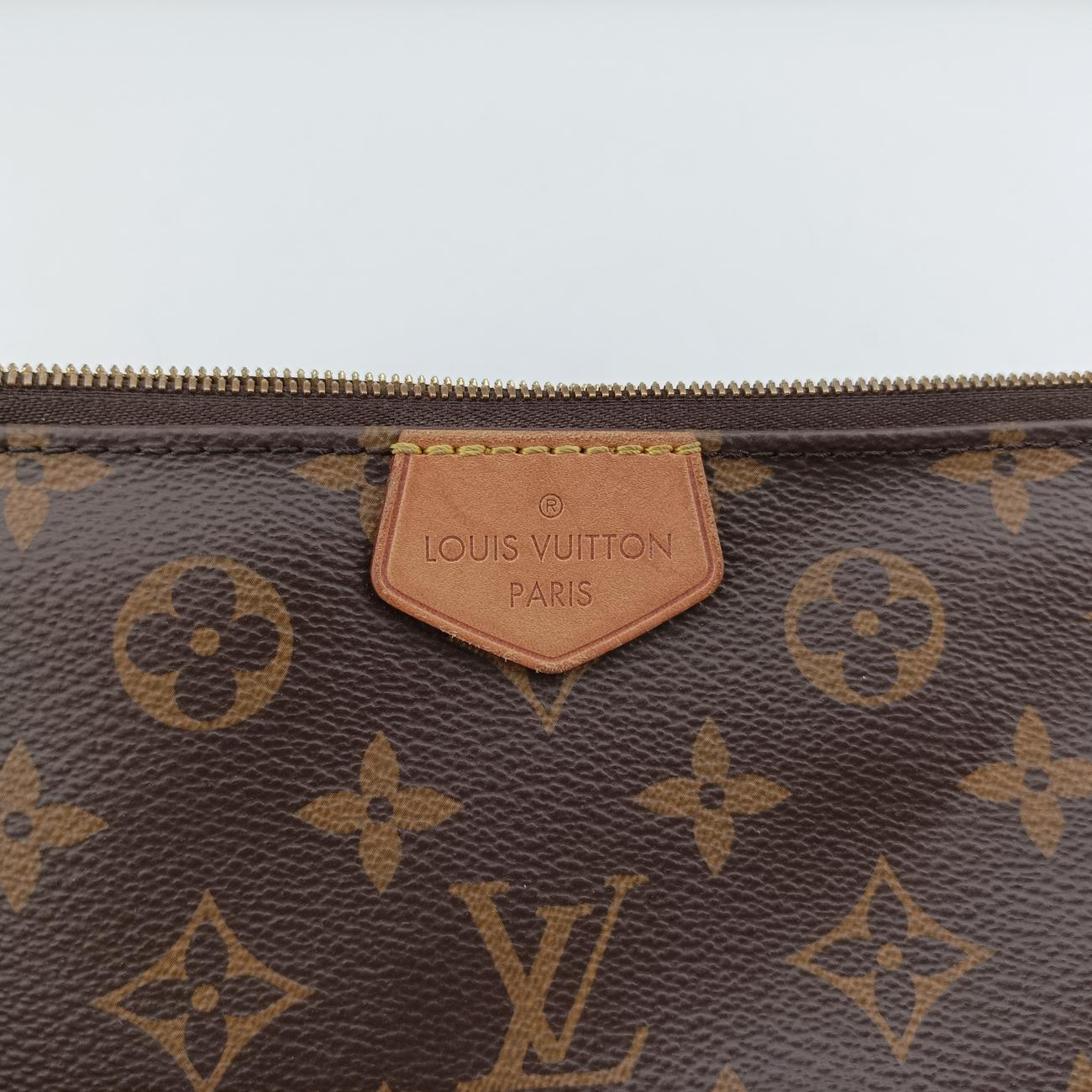 MULTI POCHETTE ACCESSOIRES brown×Beige Monogram Canvas SN5120