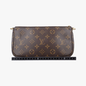 MULTI POCHETTE ACCESSOIRES brown×Beige Monogram Canvas SN5120