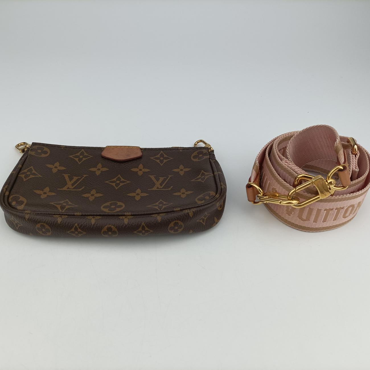 MULTI POCHETTE ACCESSOIRES brown×Beige Monogram Canvas SN5120