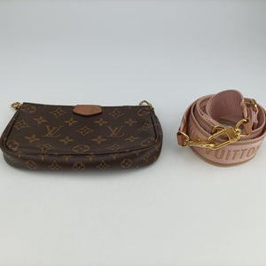 MULTI POCHETTE ACCESSOIRES brown×Beige Monogram Canvas SN5120