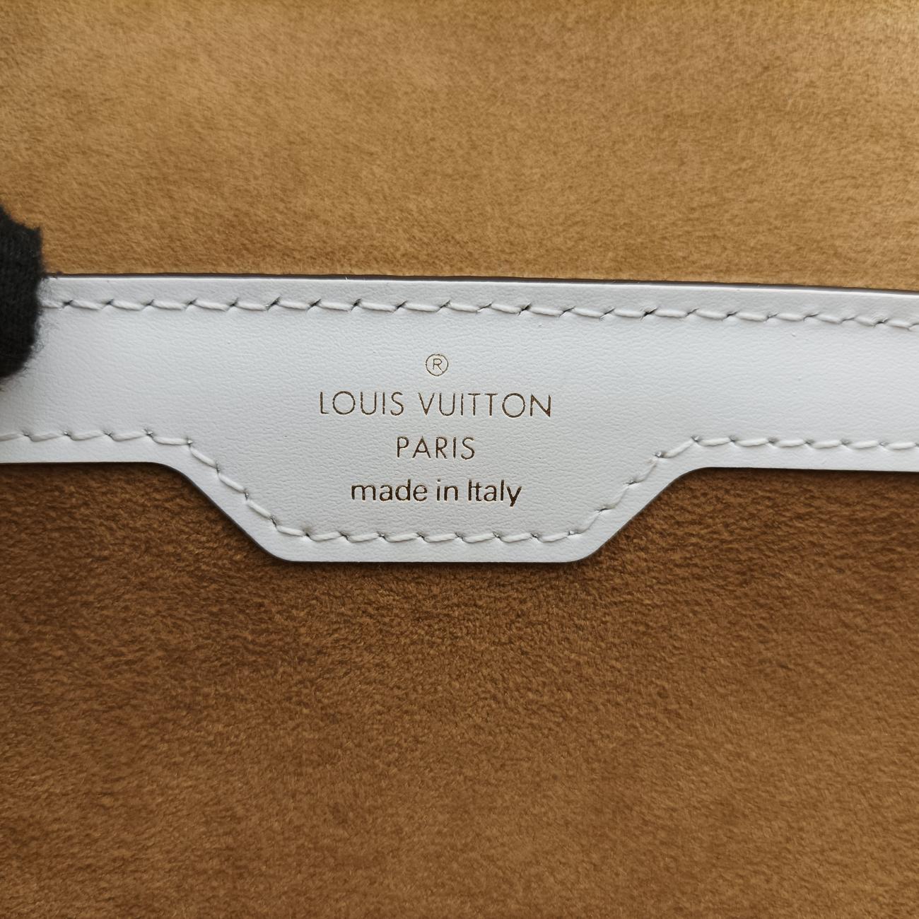 Pre-owned Louis Vuitton Papillon Trunk Brown×white Monogram Canvas×calf leather M81485 shoulderbag | stylenewstar