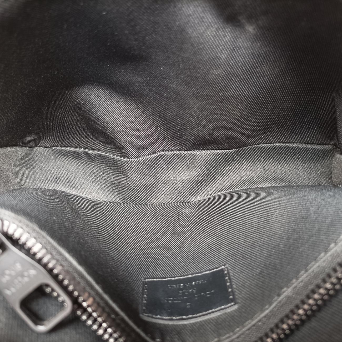 Vintage Louis Vuitton S lock Brown×neon yellow Monogram Canvas M45864 bum bag/waist bag | stylenewstar