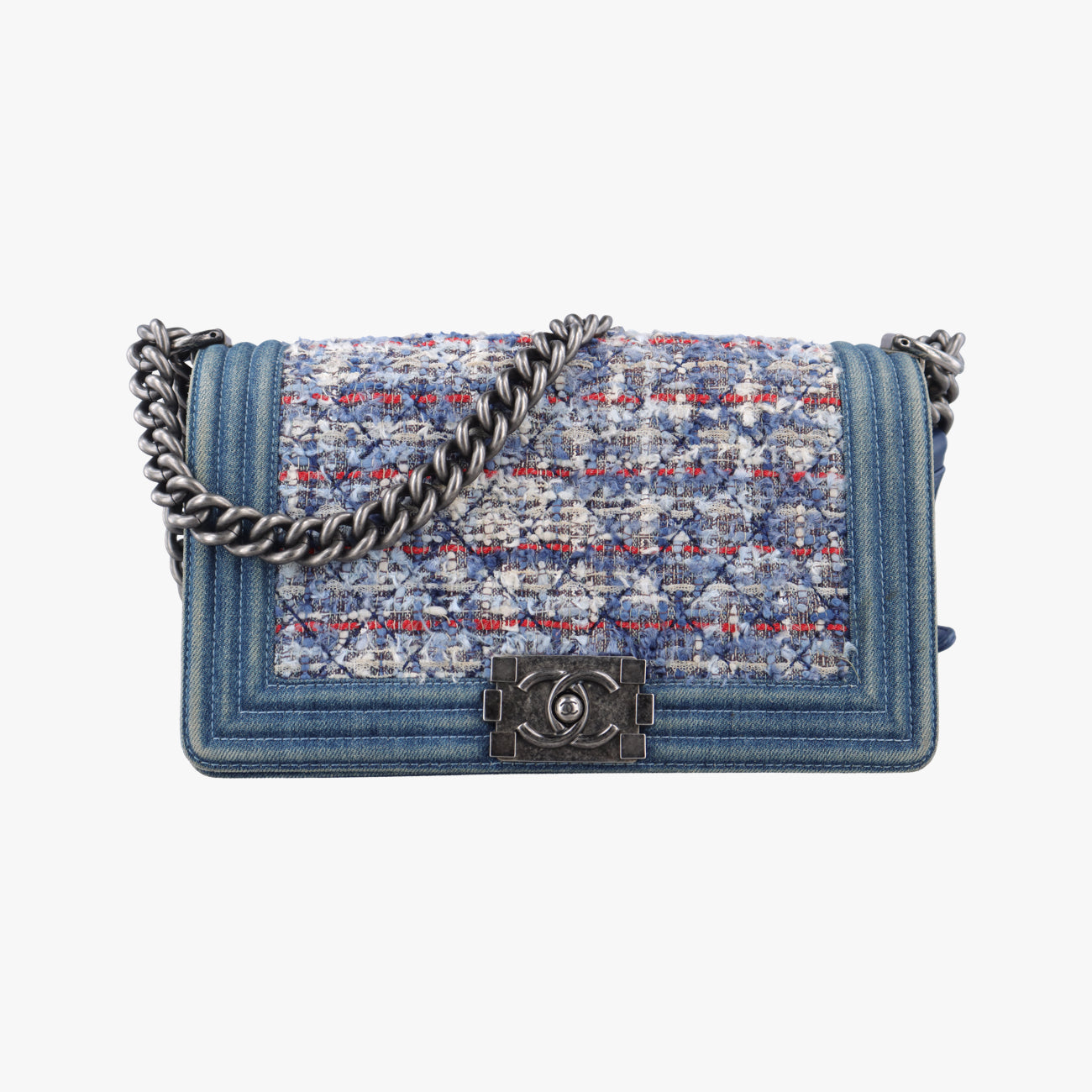 BOY CHANEL blue×Multicolour denim 19106227