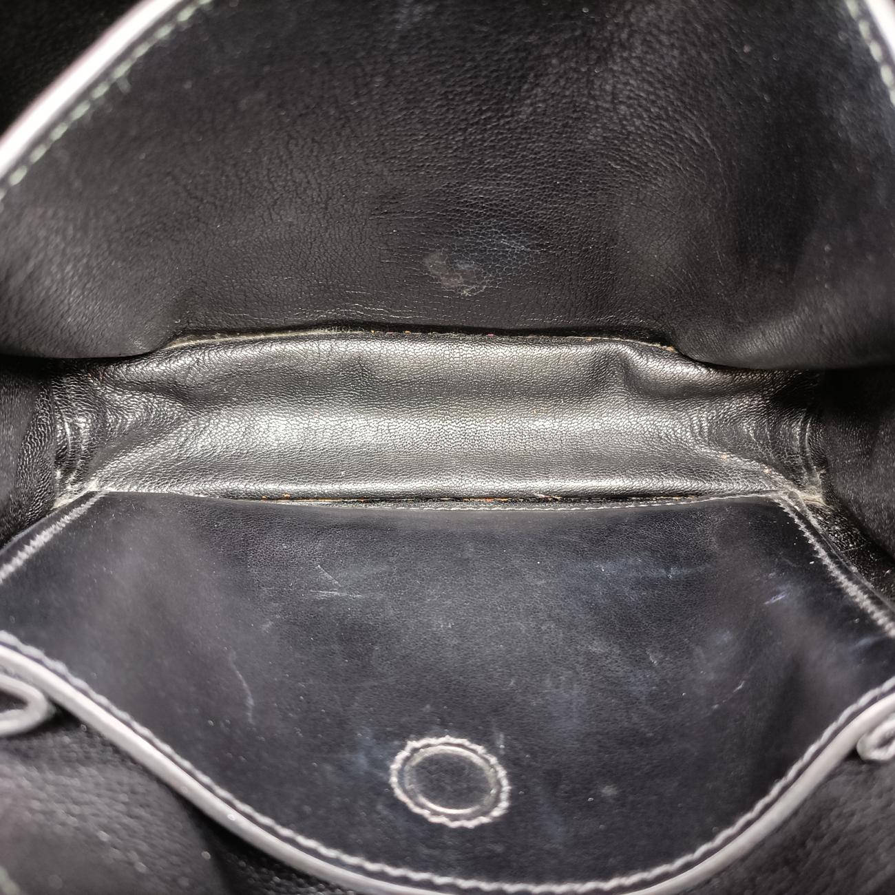 Vintage Prada Cahier Black×white Leather×SAFFIANO Leather 1BD045 shoulderbag | stylenewstar