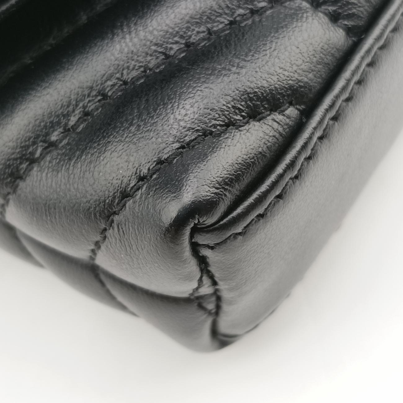 Pre-owned Yves Saint Laurent Lulu Mini Black Leather 699999 shoulderbag | stylenewstar