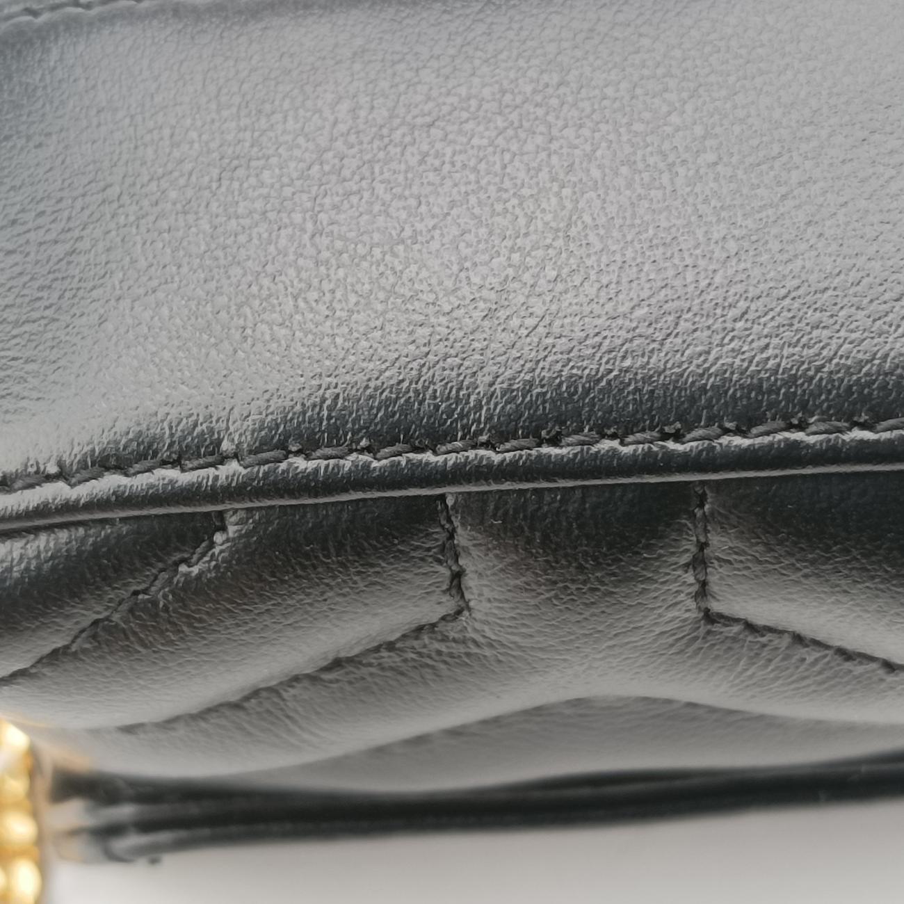 Pre-owned Yves Saint Laurent Lulu Mini Black Leather 699999 shoulderbag | stylenewstar