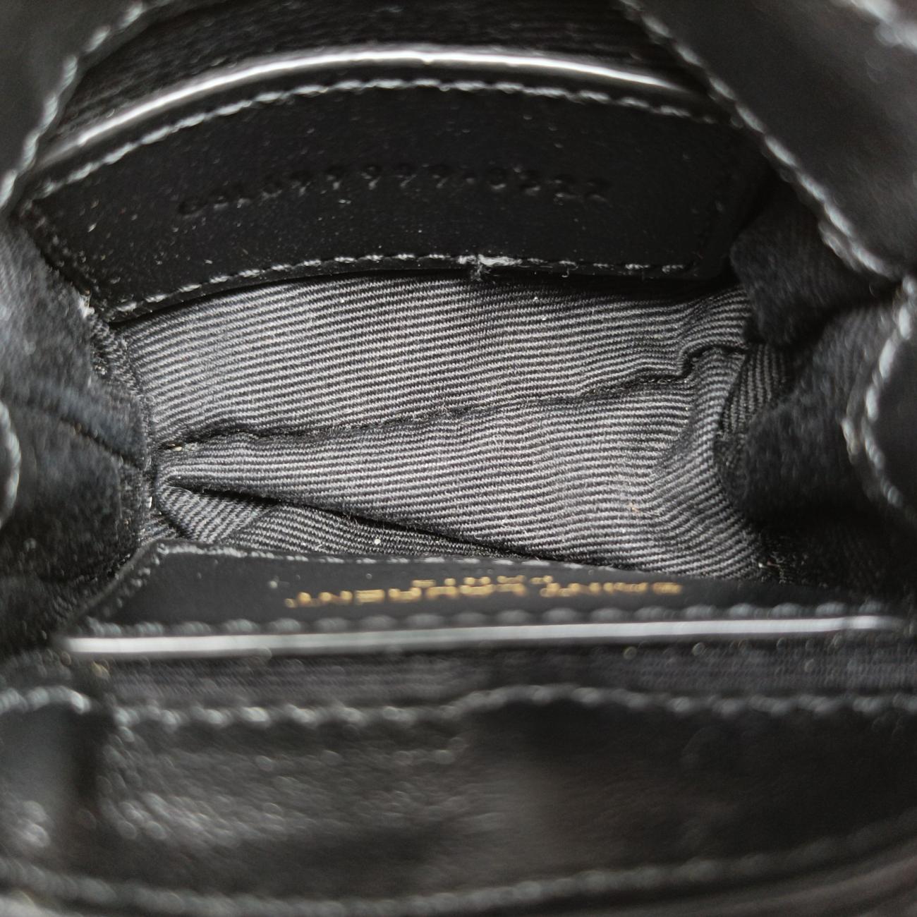 Pre-owned Yves Saint Laurent Lulu Mini Black Leather 699999 shoulderbag | stylenewstar