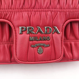 Nappa Gaufre Red lambskin 197