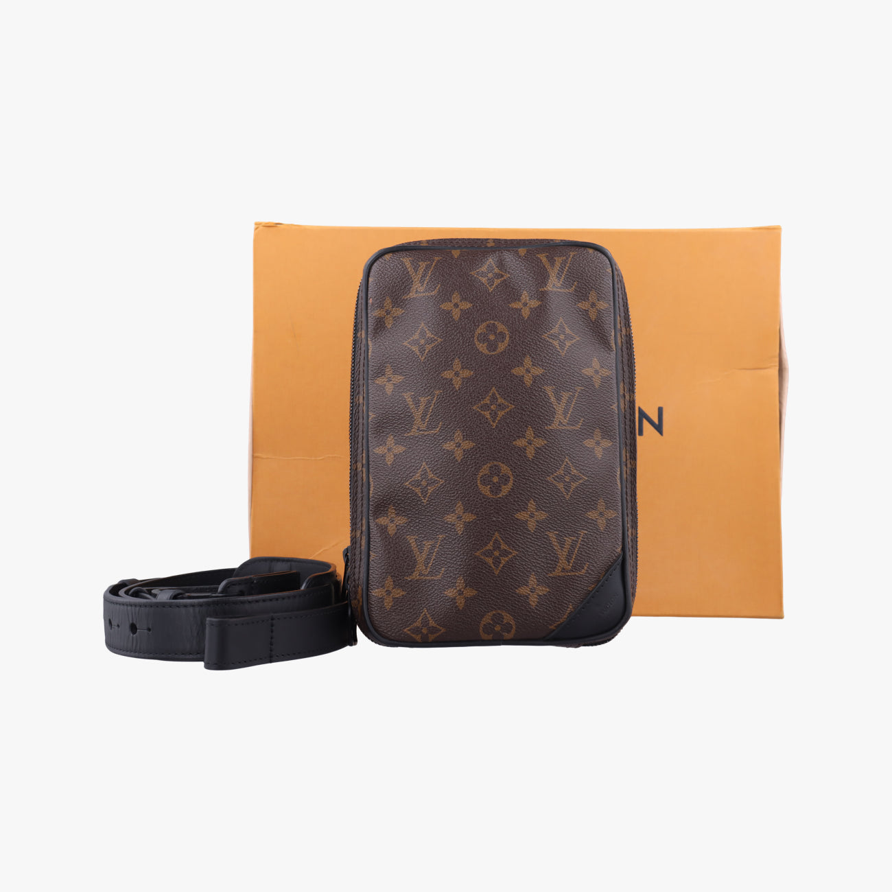 Pre-owned Louis Vuitton Solar Ray Utility Side Brown Monogram Canvas M44477 shoulderbag | stylenewstar