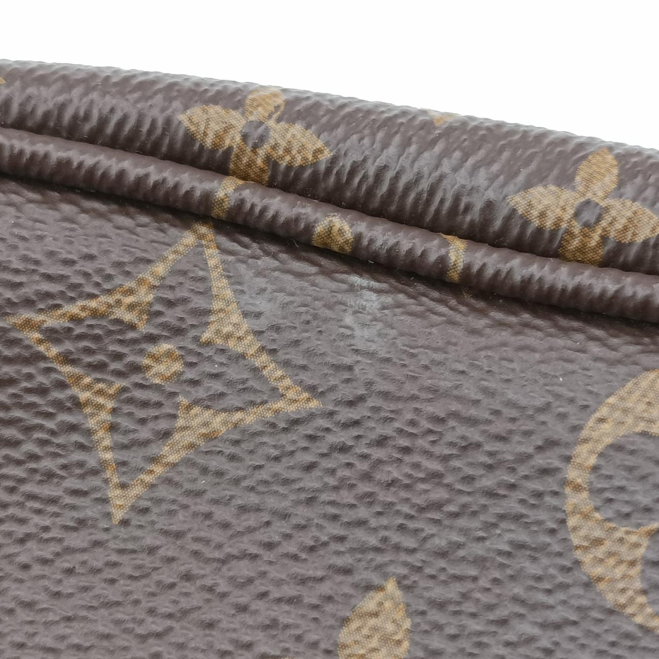 Multi Pochette Accessoir Brown Monogram Canvas ICチップ