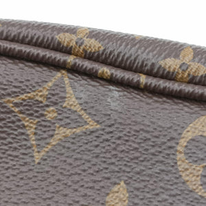 Multi Pochette Accessoir Brown Monogram Canvas ICチップ
