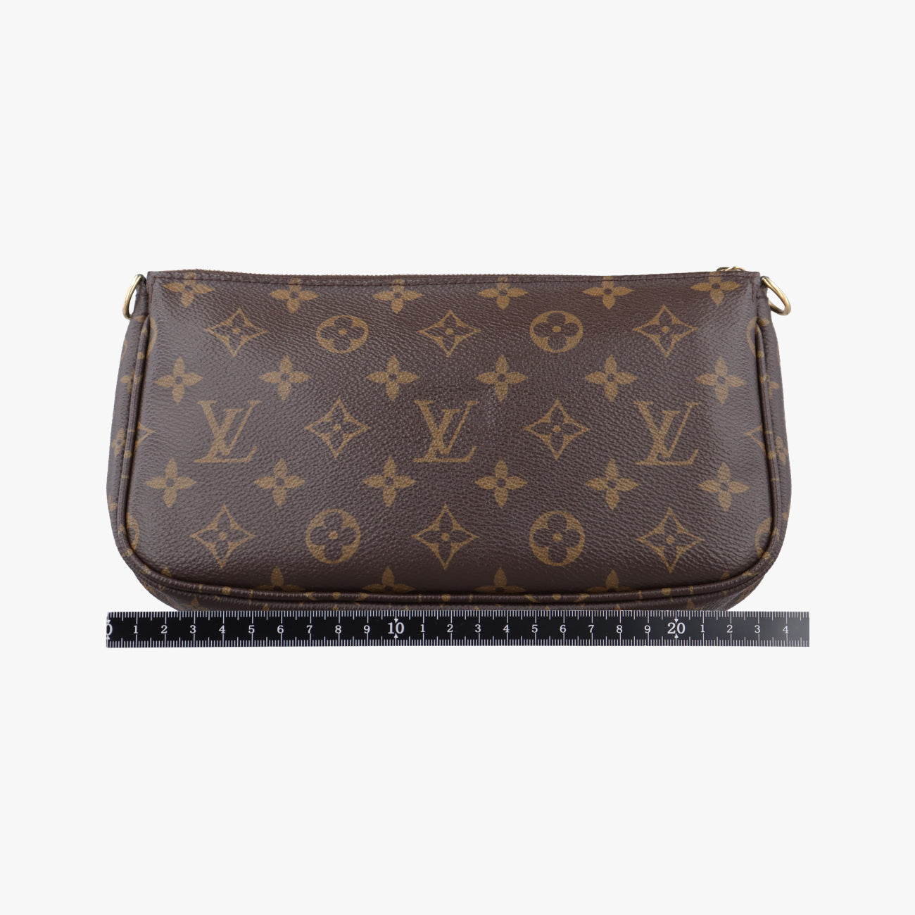 Multi Pochette Accessoir Brown Monogram Canvas ICチップ