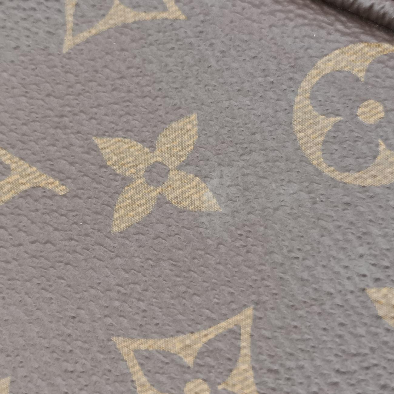 Multi Pochette Accessoir Brown Monogram Canvas ICチップ