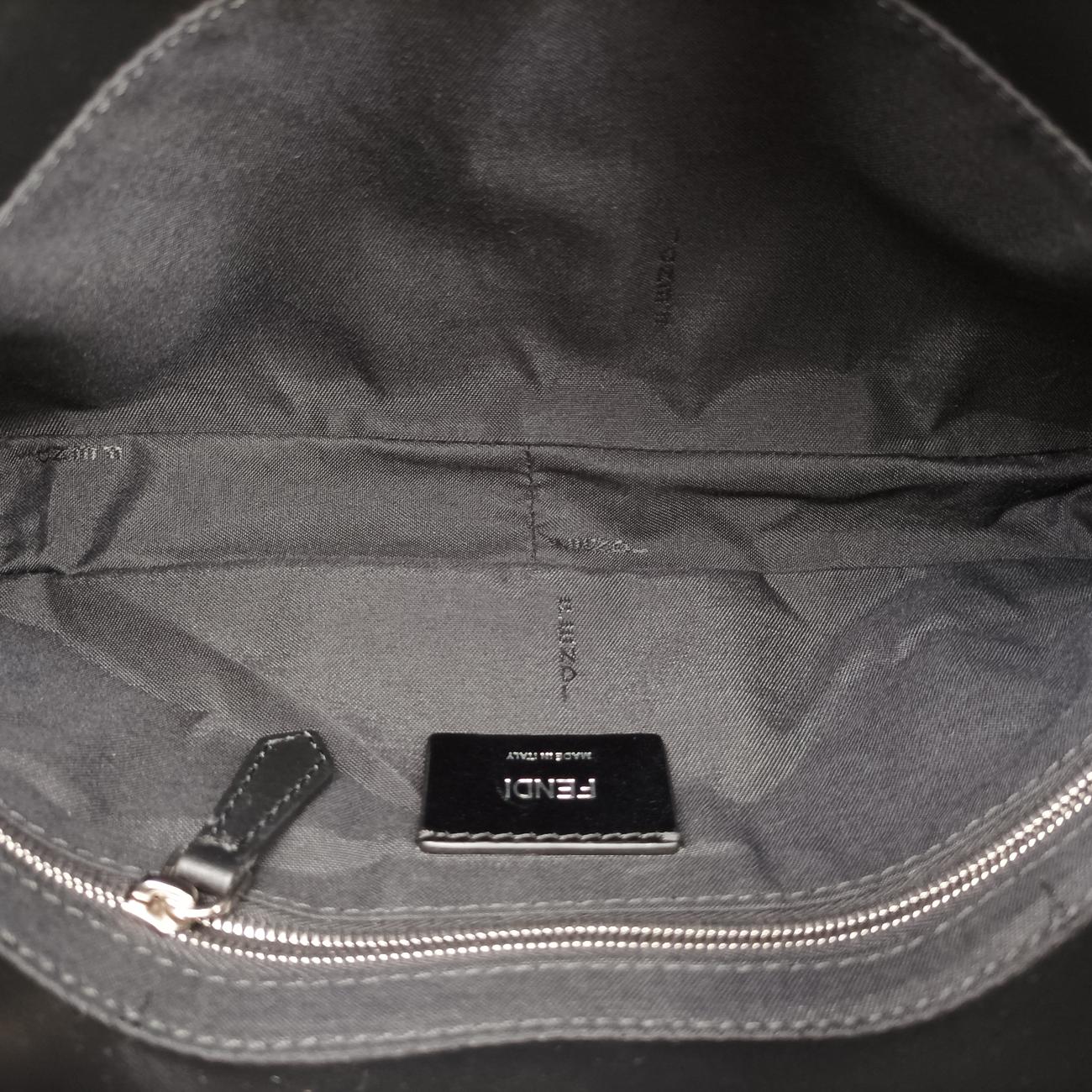 Pre-owned Fendi Baguette Brown canvas 7VA472 bum bag/waist bag | stylenewstar