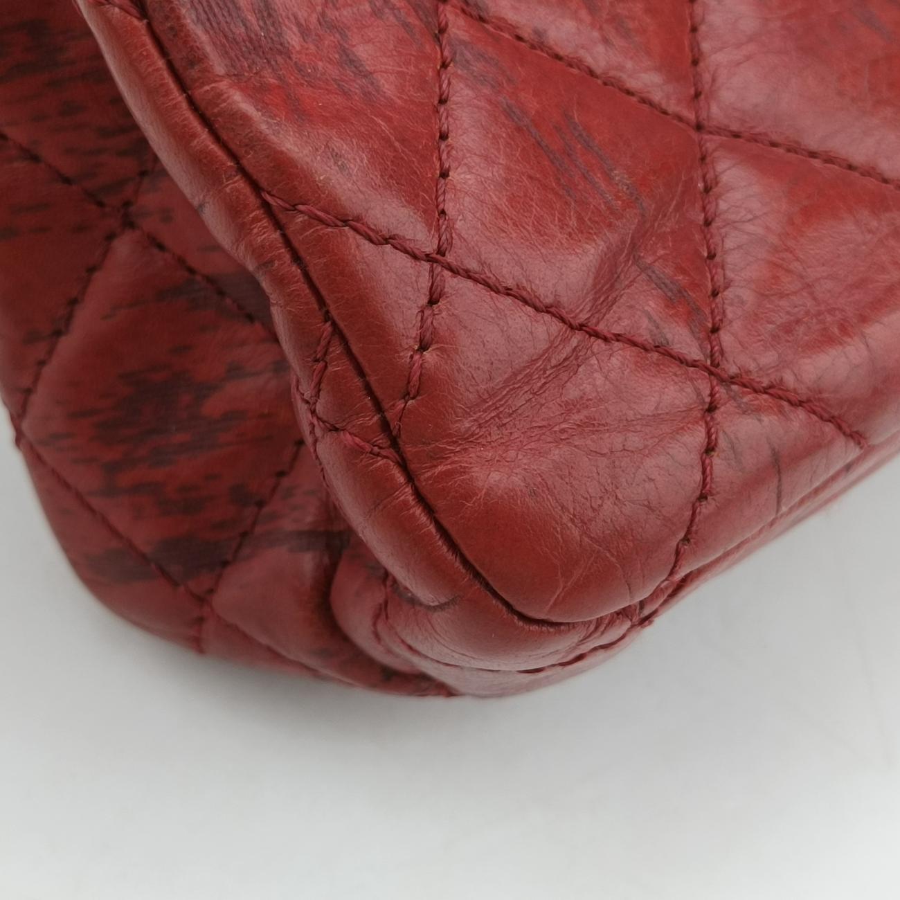 Pre-owned Chanel 2.55 Matelasse Red lambskin A48807 shoulderbag | stylenewstar