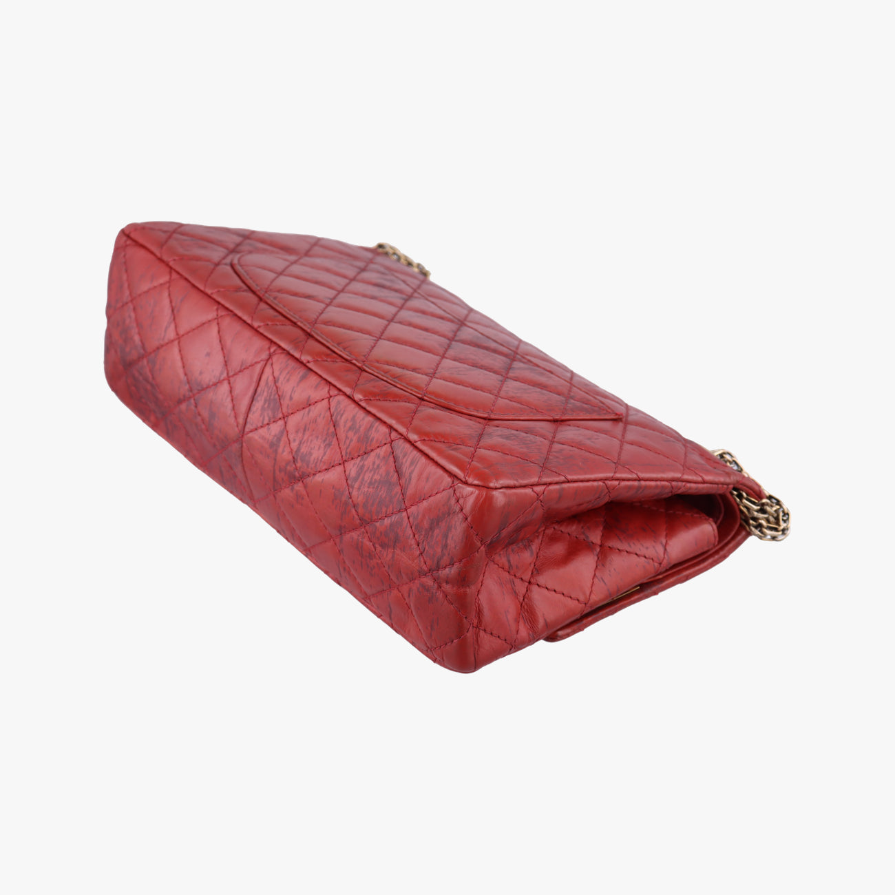 Pre-owned Chanel 2.55 Matelasse Red lambskin A48807 shoulderbag | stylenewstar