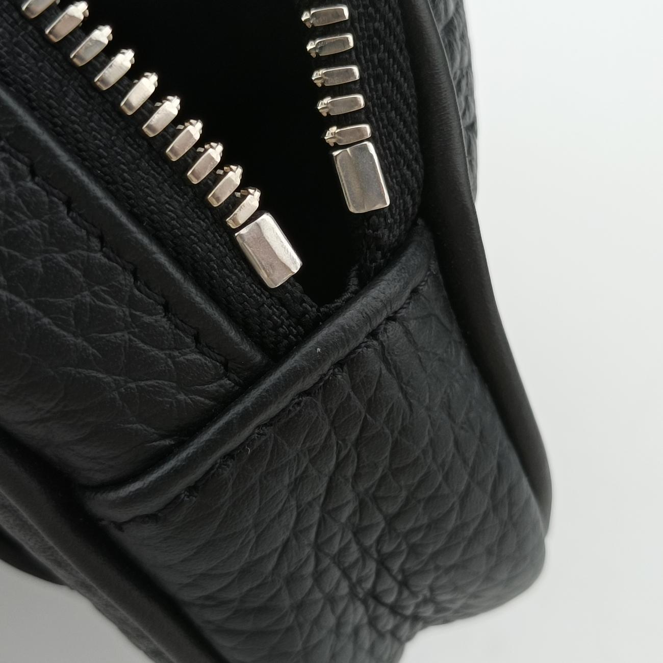 Monogram Taurillon Belt Noir Leather BC4230