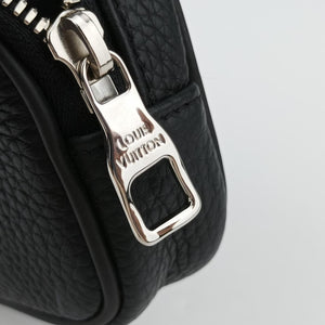 Monogram Taurillon Belt Noir Leather BC4230