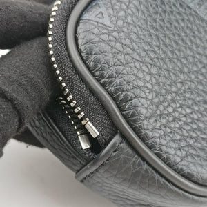 Monogram Taurillon Belt Noir Leather BC4230