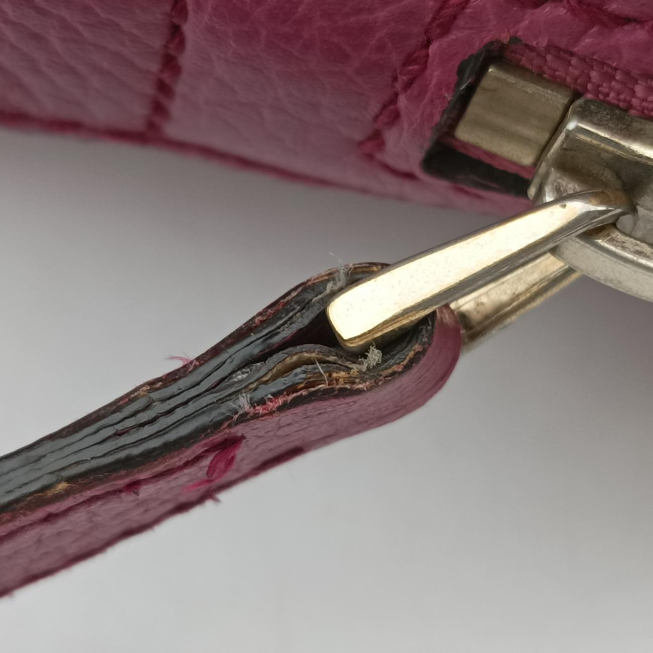 Pre-owned Gucci lady dollar Purple Leather 388560 shoulderbag | stylenewstar