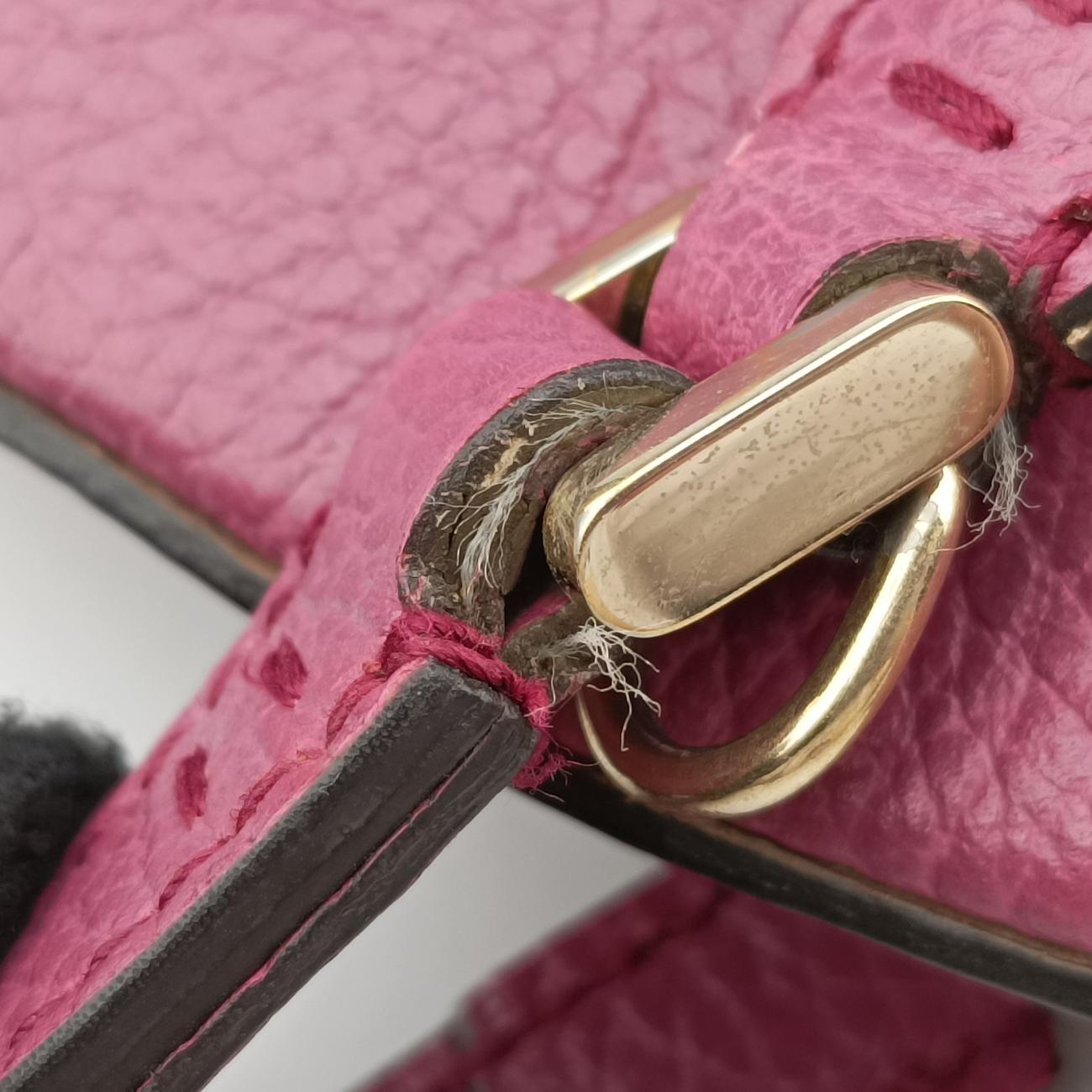 Pre-owned Gucci lady dollar Purple Leather 388560 shoulderbag | stylenewstar