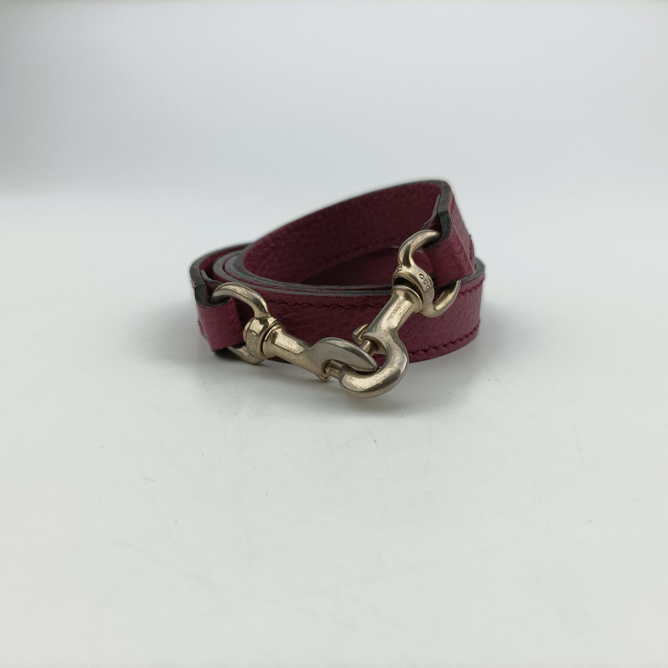 Pre-owned Gucci lady dollar Purple Leather 388560 shoulderbag | stylenewstar