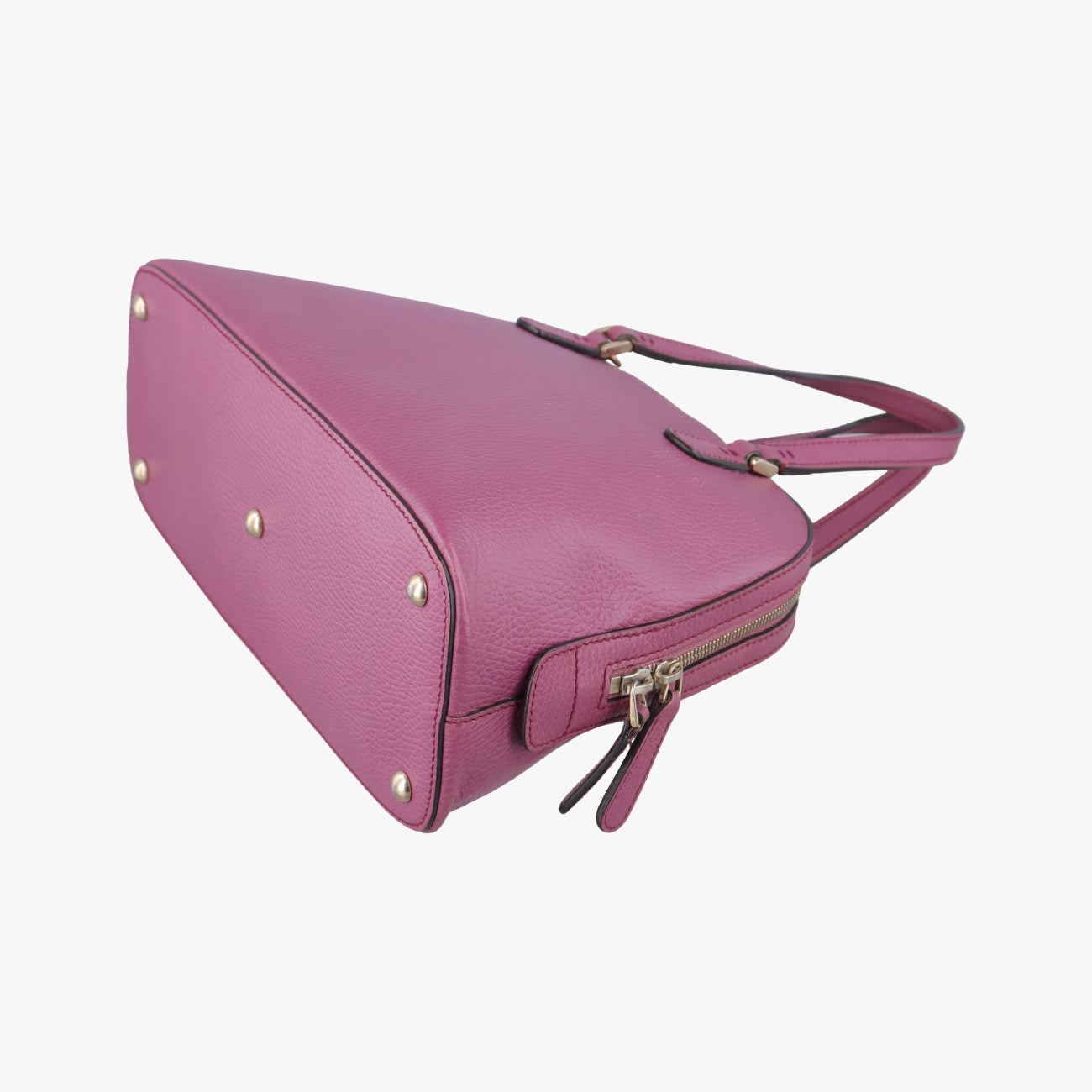 Pre-owned Gucci lady dollar Purple Leather 388560 shoulderbag | stylenewstar