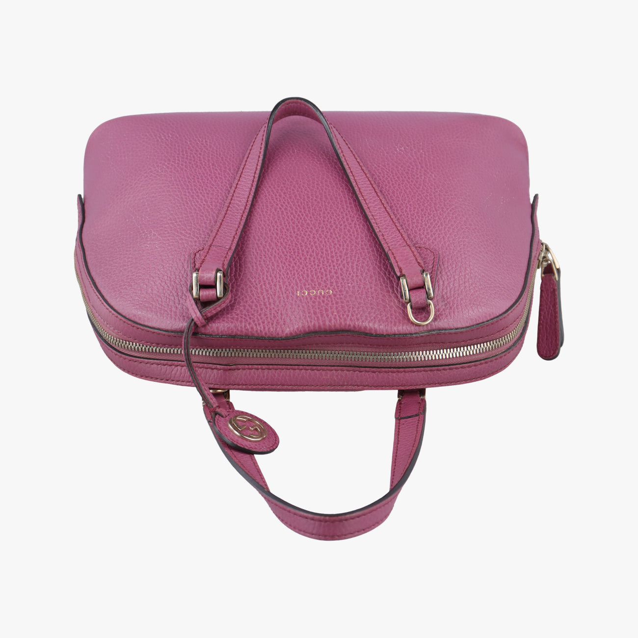 Pre-owned Gucci lady dollar Purple Leather 388560 shoulderbag | stylenewstar