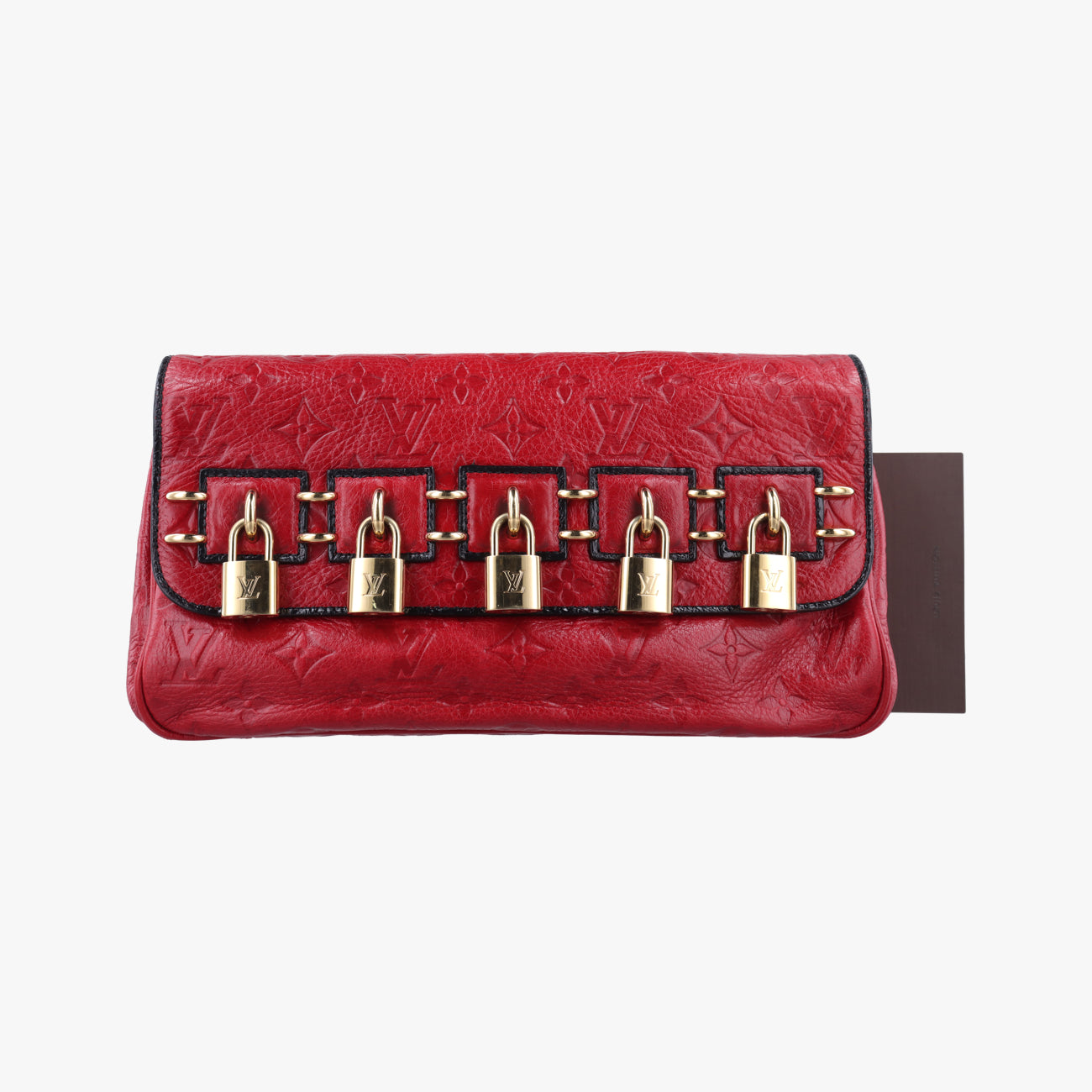 Secondhand Louis Vuitton Monogram Glossy  My Deer Enigme Rouge Monogram Empreinte  clutchbag | stylenewstar