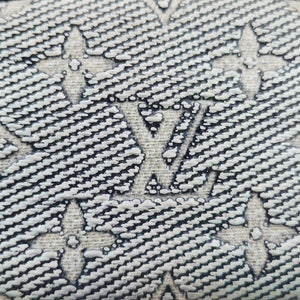 Micro Vanity Gray x Blue MONOGRAM JACQUARD DENIM ICチップ