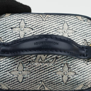 Micro Vanity Gray x Blue MONOGRAM JACQUARD DENIM ICチップ