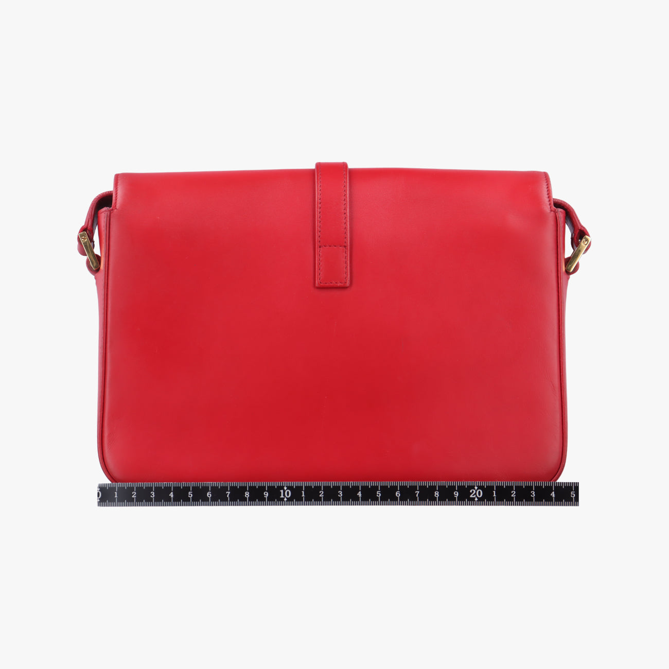 Vintage Yves Saint Laurent Universite Red Leather 357403 shoulderbag | stylenewstar