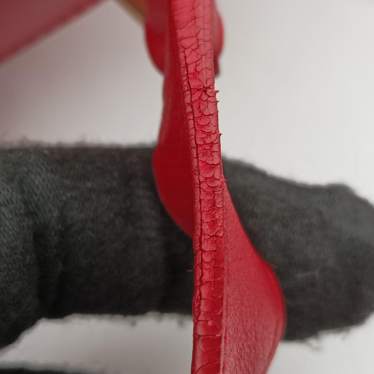 Vintage Yves Saint Laurent Universite Red Leather 357403 shoulderbag | stylenewstar