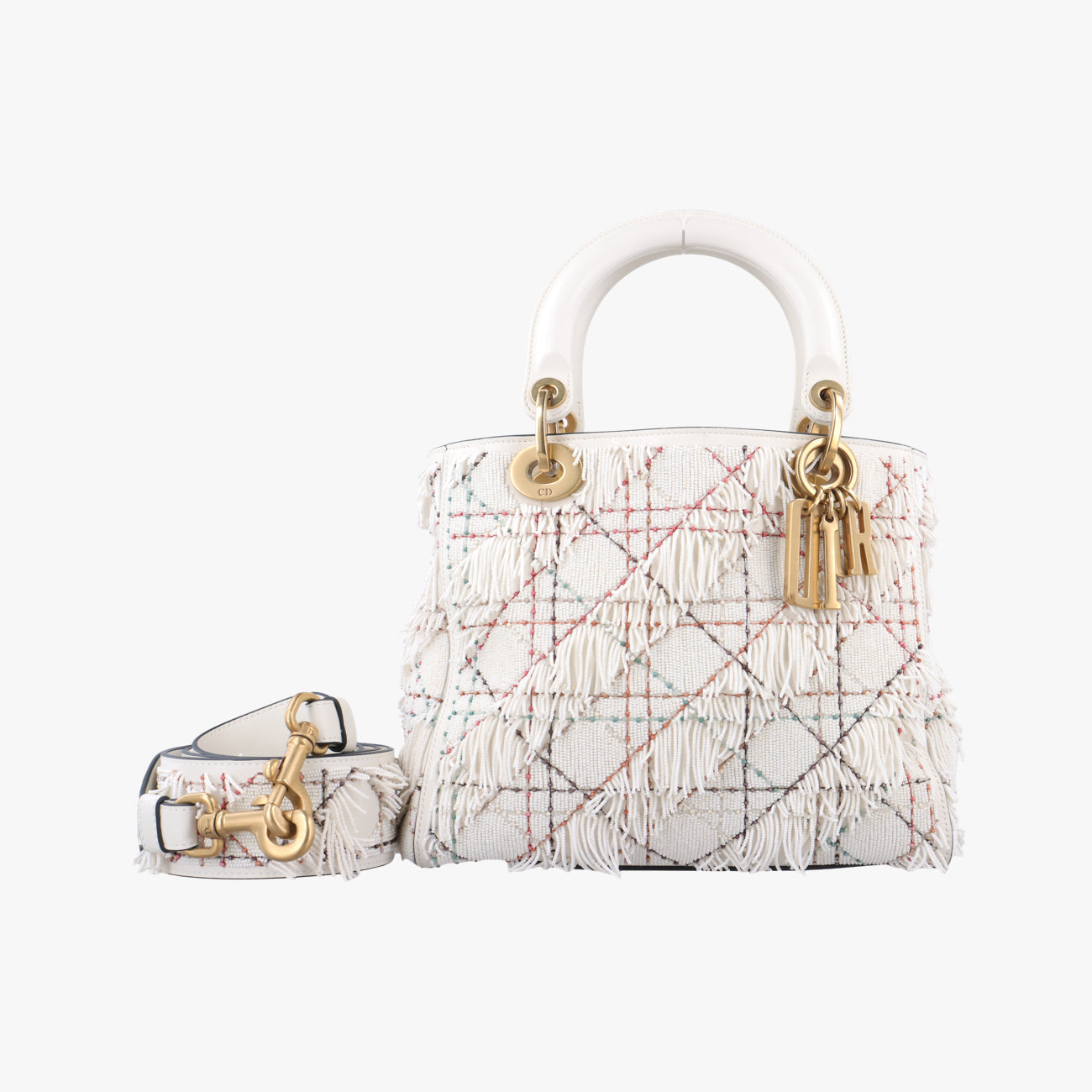 Lady Dior White Leather 02-MA-0197