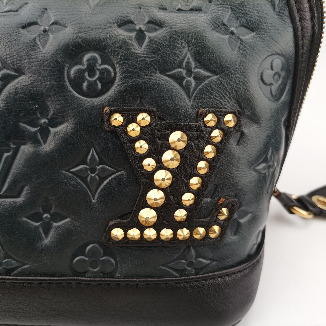 Double Neo Alma Navy×Noir Monogram Double Jeu MI3099 AR3089