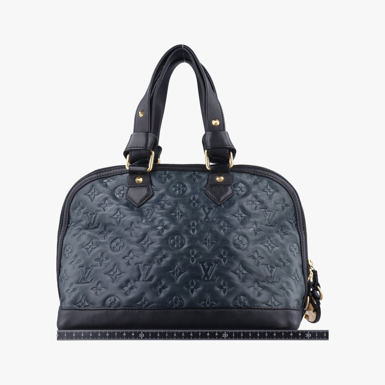Double Neo Alma Navy×Noir Monogram Double Jeu MI3099 AR3089