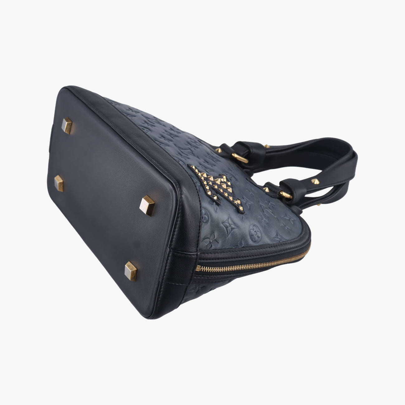 Double Neo Alma Navy×Noir Monogram Double Jeu MI3099 AR3089