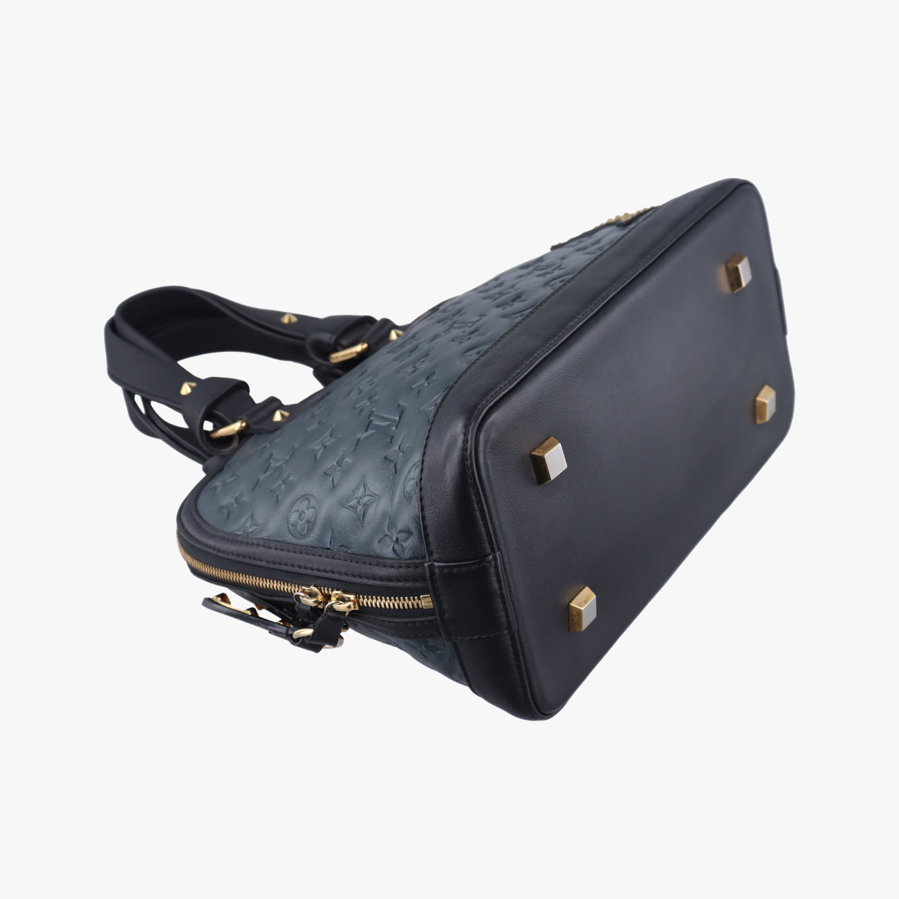 Double Neo Alma Navy×Noir Monogram Double Jeu MI3099 AR3089