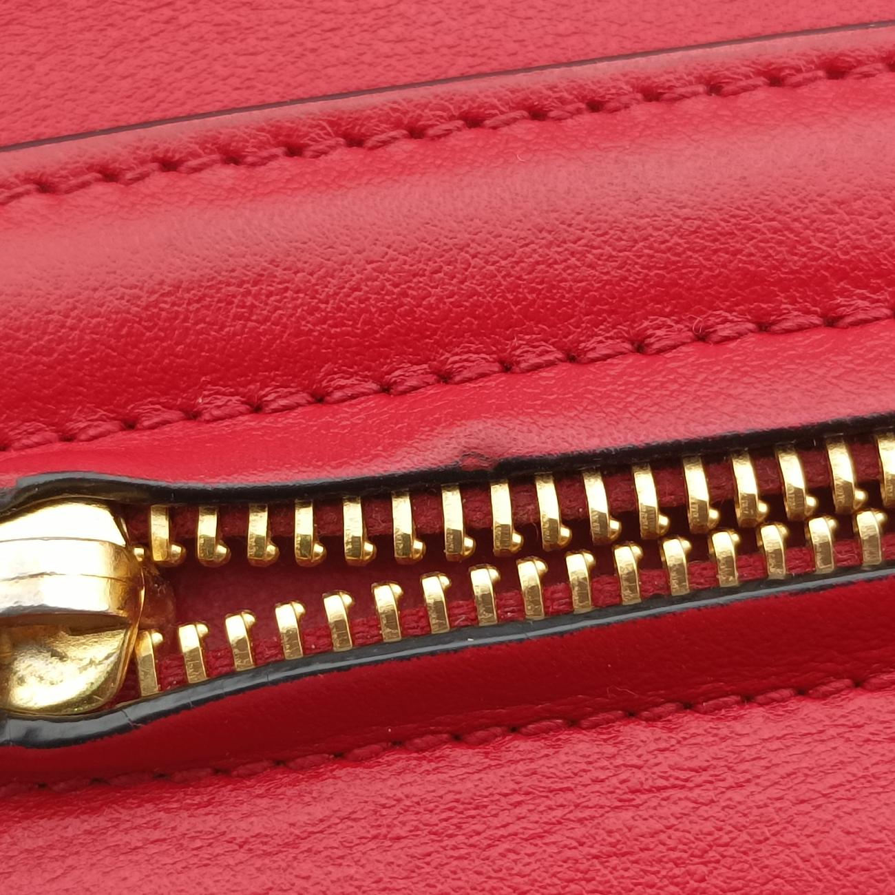 Cahier Red×Black Leather 127