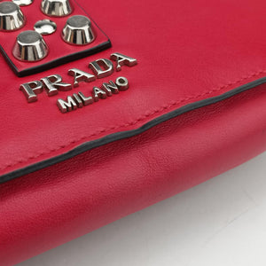 Electra Studded Red Leather 25 2