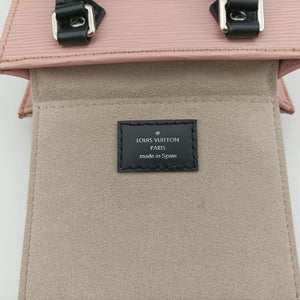 Petit Sac Plat ROSE BALLERIN Epi CA4290 ICチップ
