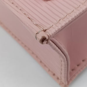 Petit Sac Plat ROSE BALLERIN Epi CA4290 ICチップ