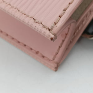 Petit Sac Plat ROSE BALLERIN Epi CA4290 ICチップ