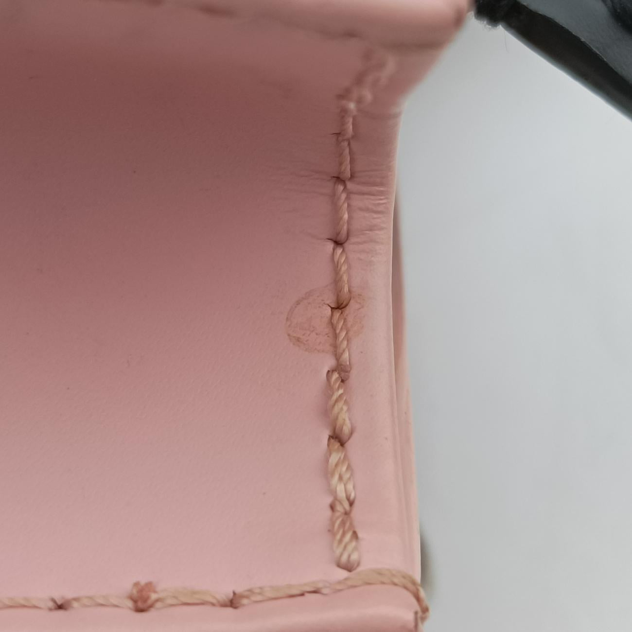 Petit Sac Plat ROSE BALLERIN Epi CA4290 ICチップ