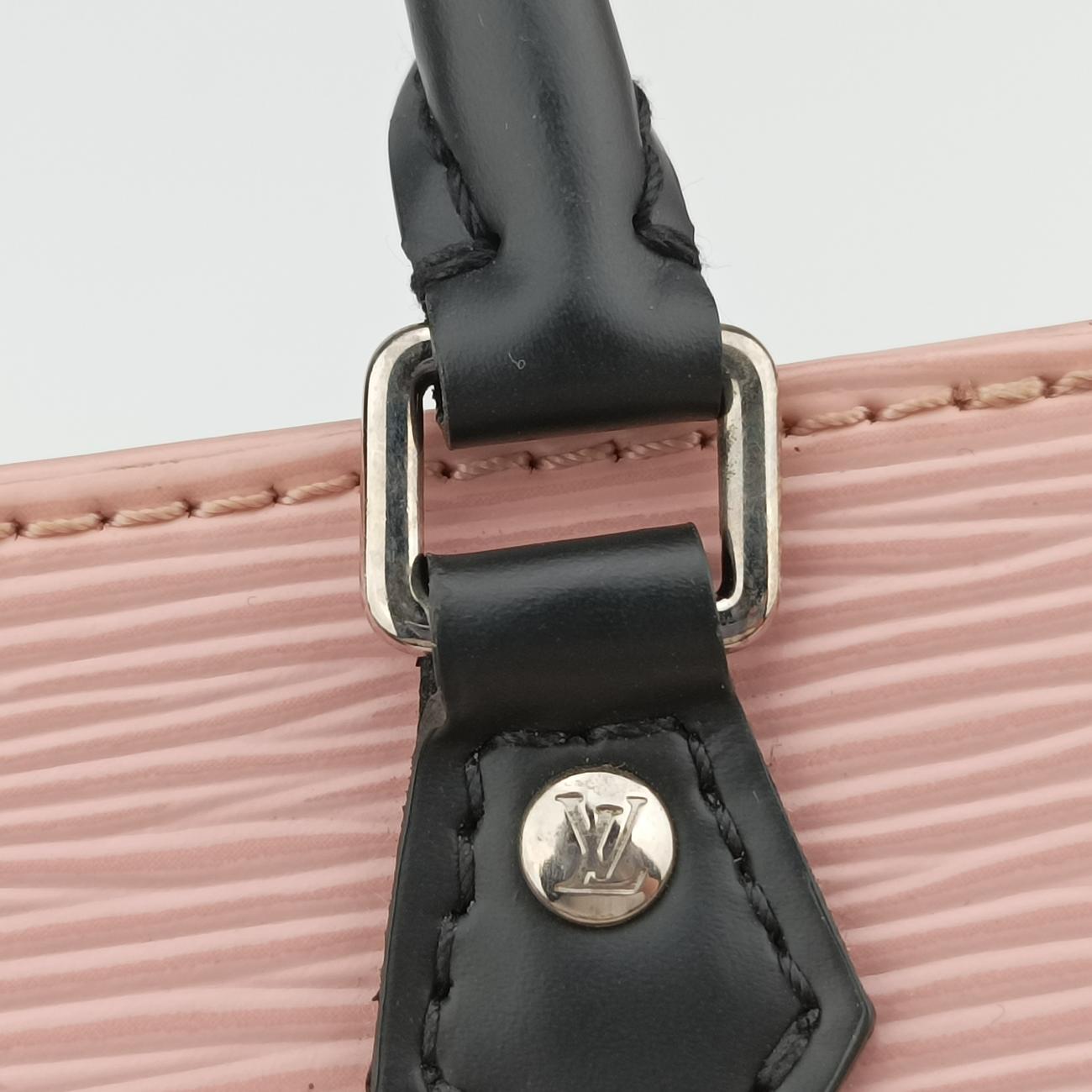 Petit Sac Plat ROSE BALLERIN Epi CA4290 ICチップ