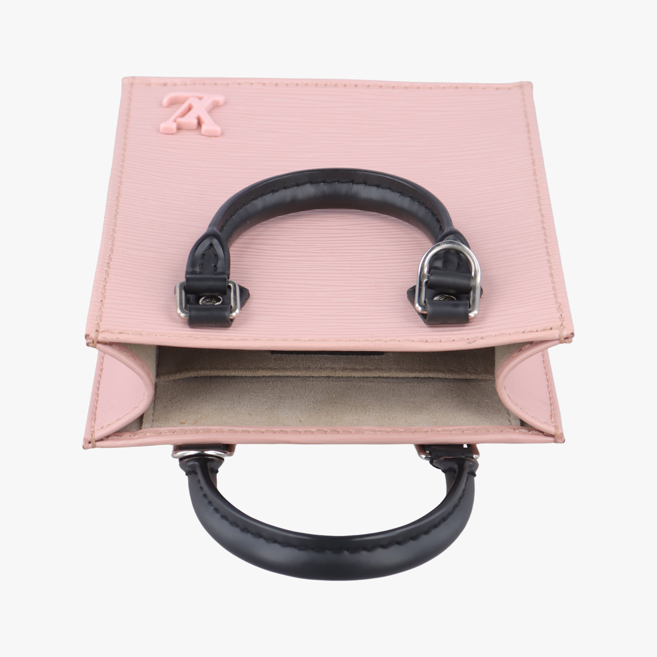 Petit Sac Plat ROSE BALLERIN Epi CA4290 ICチップ