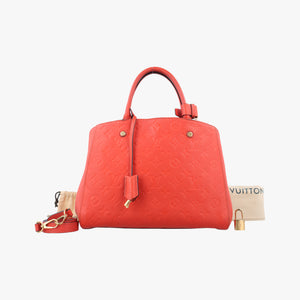 Montaigne MM CERISE Monogram Empreinte SP0175