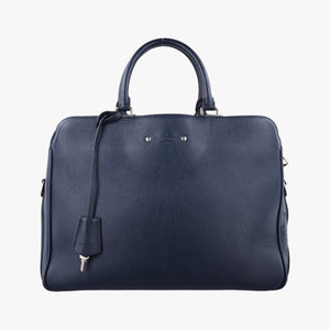 Armand Briefcase MM NAVY Taurillon leather UB2137