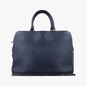 Armand Briefcase MM NAVY Taurillon leather UB2137